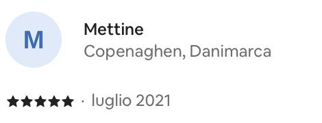 Recensione 5 stelle di Mettine — ospite da Copenaghen, Danimarca